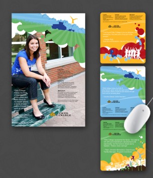 Branding done for Olds College to reinforce the vision and mission statements. This campaign featured experiences from staff, students and faculty it was then distributed across campus. Concepts, design photography.